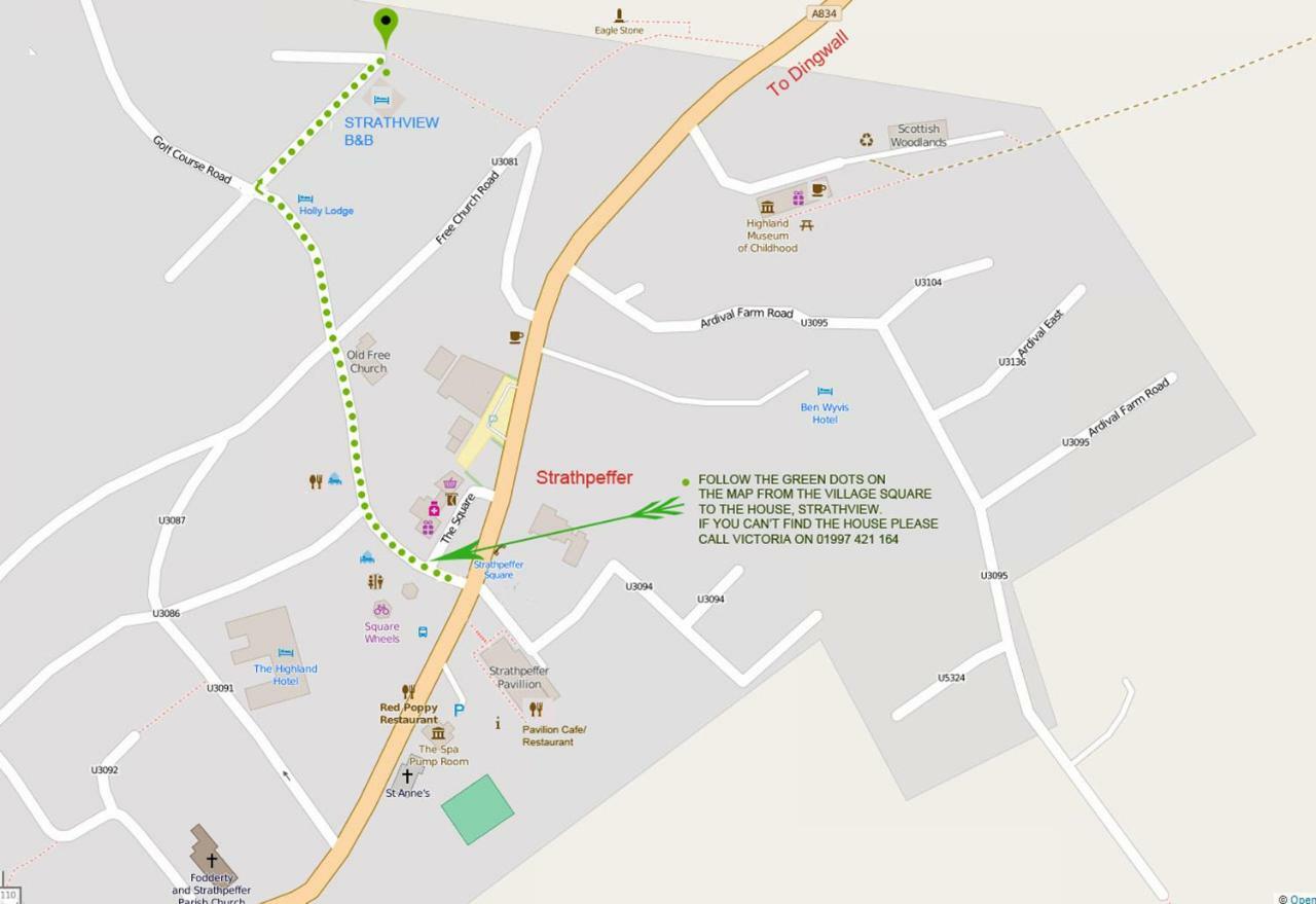 Strathview Bed & Breakfast สแตรธเพฟเฟอร์ ภายนอก รูปภาพ